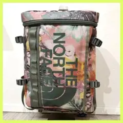 希少 バレットピンク サンライズプリント ノースフェイス ヒューズボックス