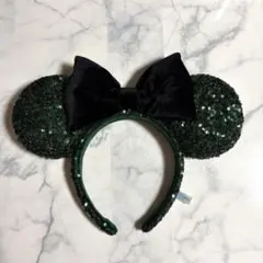 東京ディズニーリゾート カチューシャ ミニーマウス グリーン