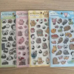 即日匿名配送♡よこみぞゆり なんでもいきもの ドロップシールセット