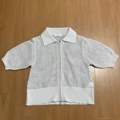 chocol raffine rodeメッシュ ジップ 半袖のサムネイル