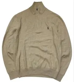Polo Ralph Lauren ハーフジップセーター ワンポイントロゴ