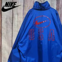 90s NIKE ナイキ ナイロンジャケット USA バックプリント