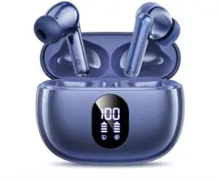 ワイヤレスイヤホン Bluetooth LEDディスプレイ付き 48時間のサムネイル