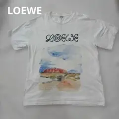 正規品 ロエベ LOEWE オーバーサイズ Tシャツ コットン イエロー S