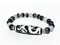 五爪双龍神天珠 スーパー天珠 金運 財運 セラピーストーン パワーストーン