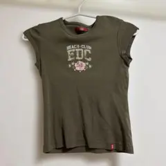 edc by esprit Tシャツ　カーキのサムネイル