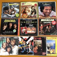 ◆◆EPレコード 10枚セット 洋楽 ディスコ ロック ポップス 試聴済み ②
