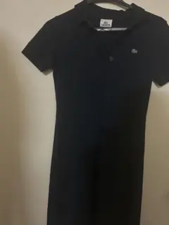 LACOSTE ネイビー ポロシャツ 半袖