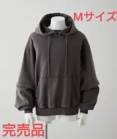 【完売品】GRANCY ヘビーウェイトジップデザインフーディー