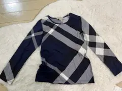 バーバリーネイビーtシャツ　6yのサムネイル