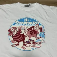 Hi-STANDARD キャラクターTシャツ XXL 白 美品 - メルカリ