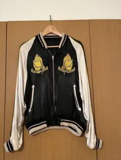 ルードギャラリー 初期 マリア刺繍 スカジャン レーヨン100% ブラック M