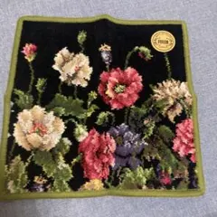新品　FEILER フェイラー ハンカチ 花柄 ブラックのサムネイル