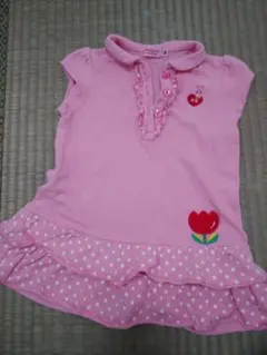 同封100円 MIKIHOUSE うさこ ワンピース ホットビスケッツ