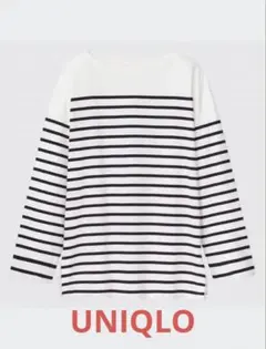 ユニクロ　ボーダーオーバーサイズ ＸＬ