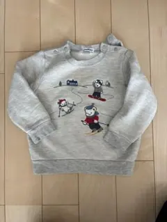 familiar スノーボードクマ トレーナー　90センチ