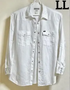 Lee WESTERNER 長袖シャツ ヴィンテージ　ウエスタンシャツ　LL