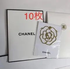 シャネル カメリア ブックマーク　 しおり　10枚 セット