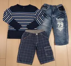 UNIQLO、TOMCAT他 男児130 上下３点セット