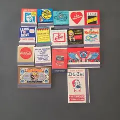 レトロ広告マッチセットのサムネイル
