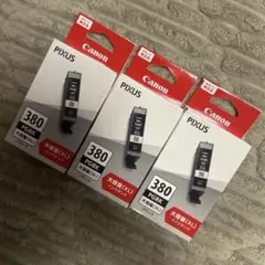 Canon PIXUS インクタンク PGBK 380 7個セット　キャノン canon pixus 380 PGBK 大容量 インクタンク ブラック - メルカリ