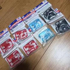 ミニ四駆 キャッチャー 4種 ブラック レッド ブルー クリヤーグリーン