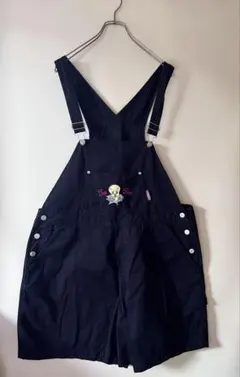 No.7447 【Tweety】刺繍 オーバーオール サロペット Y2Kルーニー