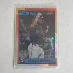 TOPPS 2025 アップデートシリーズ オーガスティン・ラミレス