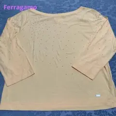Ferragamo フェラガモ　カットソー　L 新品　ラインストーンのサムネイル