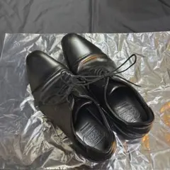 メンズ　革靴　ビジネスシューズ　ブラック　25cm