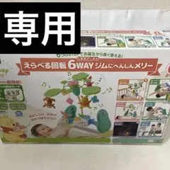 くまのプーさん えらべる回転6WAY ジムにへんしんメリー