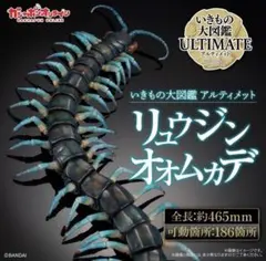 【6/7 24時まで】リュウジンオオムカデ いきもの大図鑑アルティメット いきもの大図鑑ULTIMATE】リュウジンオオムカデ 新品・未開封 1点のみ