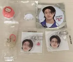 ハルト 顔アクキー めじるし 缶バッジセット