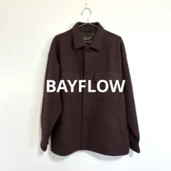 BAYFLOW WOOLYTEC CPOジャケット サイズ4 ブラウン