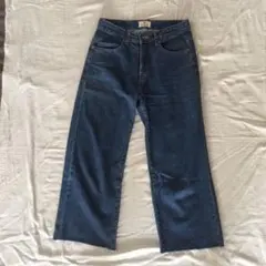 切りっぱなしデニム　古着