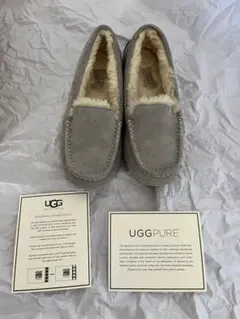 UGG アンスレー モカシン ライトグレー 23cm（USA6）