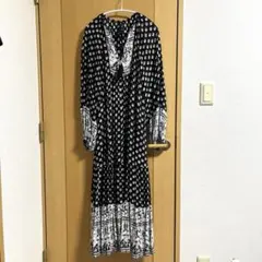 SLOBE IENA インドパネルパターンワンピース　38のサムネイル