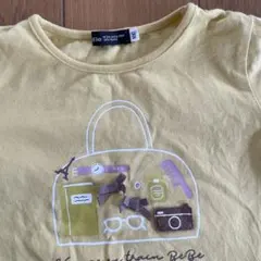 BeBe イエロー長袖Tシャツ