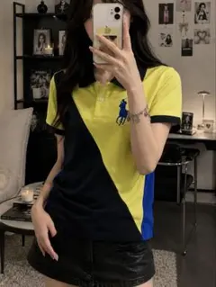 希少 polo ラルフローレン ポロシャツ ビッグポニー　y2k グランジのサムネイル