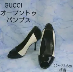 k*i様 GUCCI グッチ オープントゥパンプス 22～22.5㎝相当のサムネイル