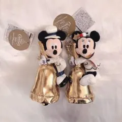 東京ディズニーシー クリスマス2019 ぬいぐるみ マスコット ミッキー ミニー