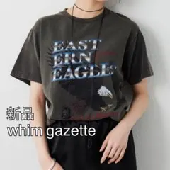 新品Whim Gazetteウィム ガゼットEagle Tee チャコールグレーのサムネイル
