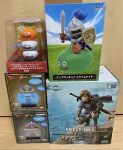 ゼルダの伝説　リンク　ドラゴンクエスト　スライム　5点セット 未開封】リンク ゼルダの伝説 - メルカリ