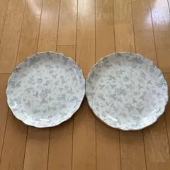 花柄 プレート 2枚セットのサムネイル