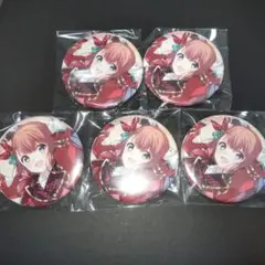 プロセカ　花里みのり ワールドワイドワンダー CD 特典　缶バッジ　5点セット