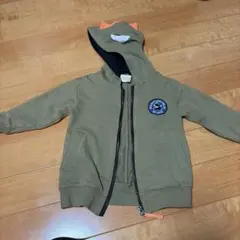 110 子供パーカー 恐竜