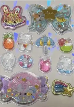 ウォーターシール ボンボンドロップシール　ぷくっとシール おすそ分け