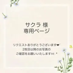 サクラ※プロフ見てください☆様 おまとめ8点