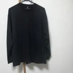 UNIQLO 優質綿長袖カットソー ポケット付き