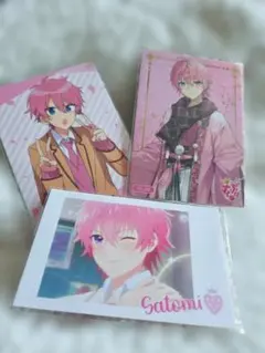 すとぷり　さとみ　カード３セット